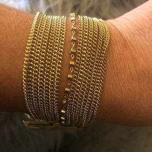 Michael Kors multi chain bracelet
